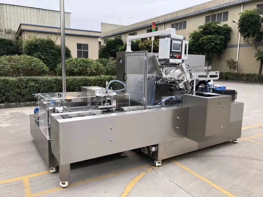 Buckle Bottom Solid Automatic Box Packing Machine Membentuk Packer Untuk Produk Harian
