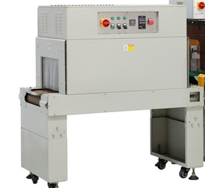 POF PVC Film Heat Tunnel Shrink Wrap Machine Industri Otomatis Tipe L