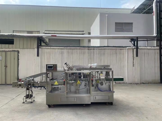 PLC Automatic Carton Packing Machine Mesin Flap Box Folder Gluer
