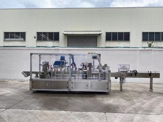 Sarung Tangan Sabun Sepenuhnya Otomatis Mesin Pengemasan Kotak Karton Tissue Filling Machine