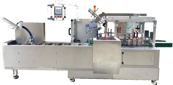 Buckle Bottom Solid Automatic Box Packing Machine Membentuk Packer Untuk Produk Harian