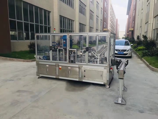 Flap Folding Automatic Box Packing Machine Mesin Pembuat Kotak Karton Bergelombang