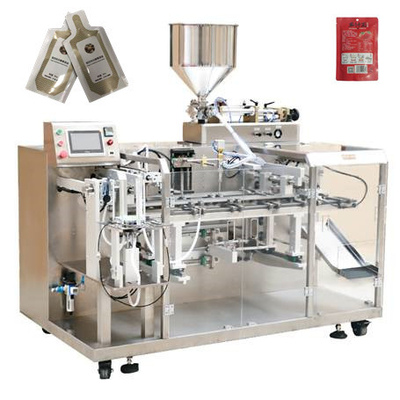 Mesin Pengemas Makanan Otomatis Premade Saus Pouch Bag Packing Machine