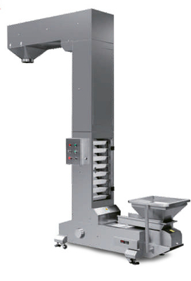 Lembar Film Mesin Pengemasan Granul Otomatis Vertikal CPP Film Weighing Elevator