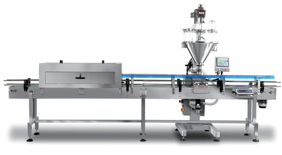Canned Dosing Auger Filling Packing Machine 500g Mesin Pengisi Bubuk Kopi