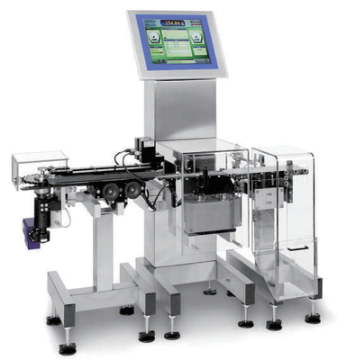 Penyortiran Berat Otomatis Periksa Weigher Belt Conveyor Automatic Packaging Line