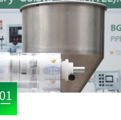 Kopi Vertikal Otomatis Granule Packing Machine Herbal Tea Leaf Small Nylon Pyramide