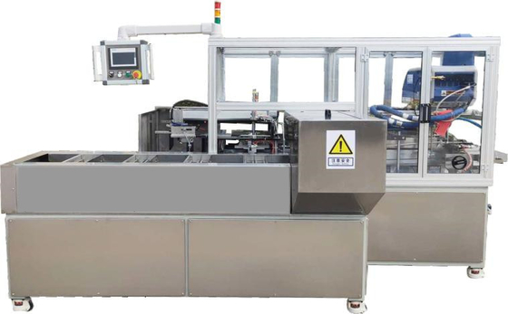 Buckle Bottom Solid Automatic Box Packing Machine Membentuk Packer Untuk Produk Harian