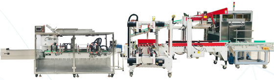 Sarung Tangan Sabun Sepenuhnya Otomatis Mesin Pengemasan Kotak Karton Tissue Filling Machine