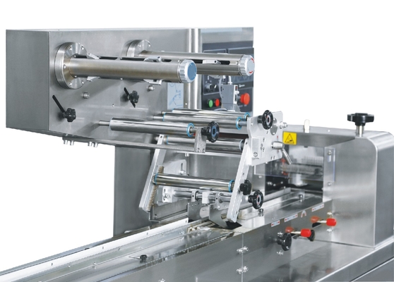 Mesin Pengemasan Makanan Beku Rotary Horizontal Otomatis Ice Lolly Popsicle Packing
